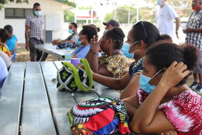 Port Moresby COVID-19 PPE training