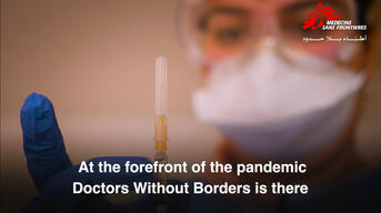 At the forefront of the pandemic - English