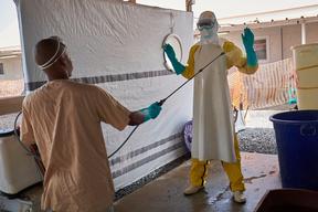 Baby Nubia Is Released From MSF Clinic in Conakry