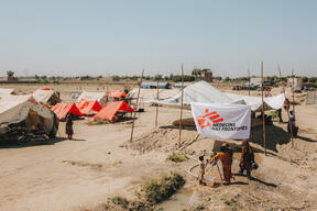 Floods in Dadu district, MSF response
