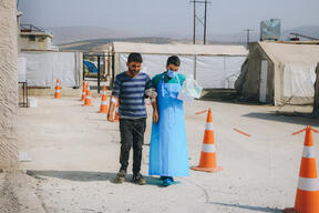 Cholera in NW Syria, MSF responses