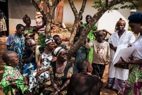 Decontamination activities in Kalunguta health zone, North Kivu province, DRC