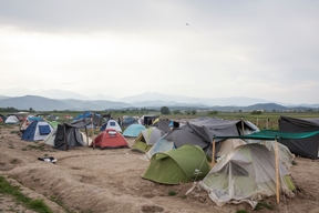 Idomeni refugee camp