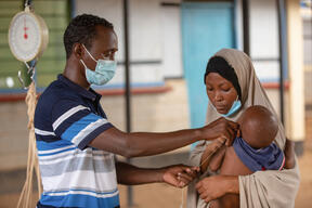 MSF hospital in Dagahaley, Dadaab regugee complex