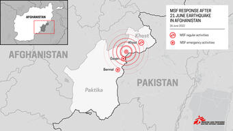 MSF Response after earthquake