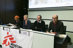 MSF Press Conference about the situation in the Greek Islands.