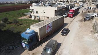 MSF aid convoy in Syria