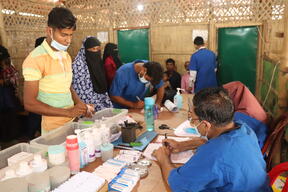 Scabies outbreak in Cox's Bazar