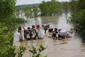 APTOPIX Bangladesh Myanmar Attacks