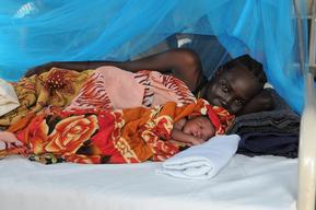 Maternity ward in Doro refugee camp
