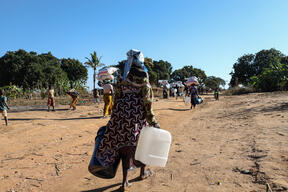 Mozambique: Inside MSF’s relief items kits distributions to newly displaced people in Cabo Delgado