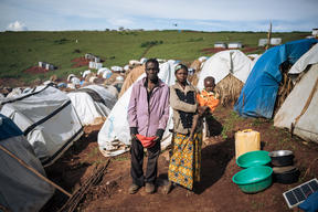Rho IDP site, Northeastern Congo