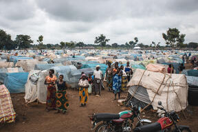 IDP tents - Ortese Camp, Benue State