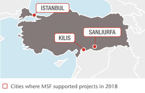 MSF projects in Turkey, 2018 - EN