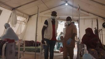 B-Roll – Medical care in Diffa – Malnutrition and other diseases