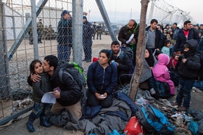 Idomeni after the closing of the border