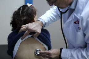 Diabetes Day - Syrian and Jordanian patients living with diabetes in Irbid
