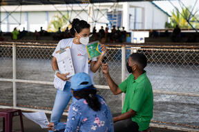 Venezuelan migrants and refugees in northern Brazil