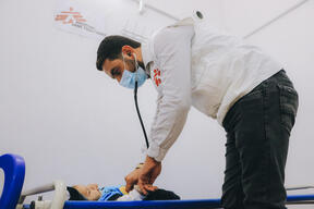 Cholera in NW Syria, MSF responses