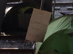 Idomeni camp eviction