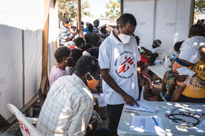 MSF Medical Doctor, Mayard Mitial