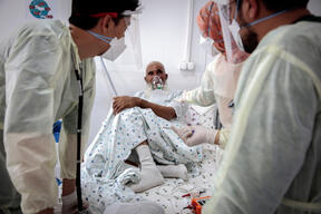 COVID-19 treatment facility in Herat