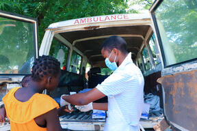 Tropical Storm Ana - WATSAN Activities in Nsanje