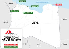 MSF operations in Libya (AI project)