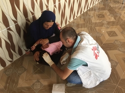 Medical care on the frontlines