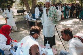 Floods in Dadu district, MSF response