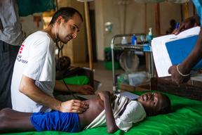MSF Clinic: inpatient department and surgical capacity, Gogrial, Warrap State. South Sudan