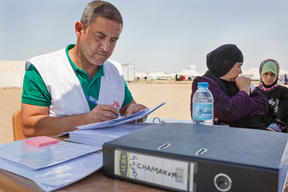 Mosul : chamakor and "U2" Hassansham IDP camps