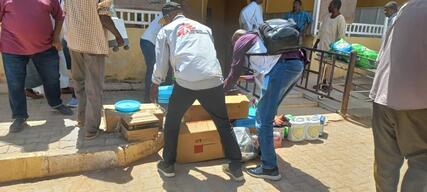 MSF Supports Al Kamlin referral hospital in Aljazeera state treating violence affected patients