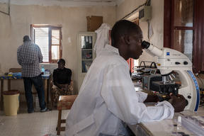 MSF hospital in Agok