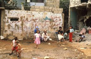 Children playing outside