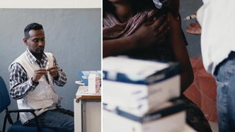 Mobile clinics in northern Ethiopia
