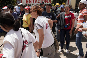 MSF provides psychosocial support to those affected by the earthquake in Mexico.