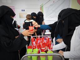 Treating Malnutrition in Abs Hospital, Yemen
