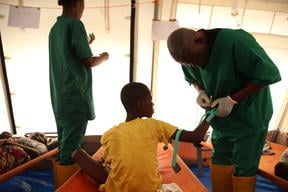 Cholera intervention in Kinshasa