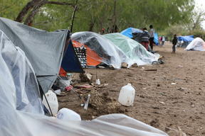 Matamoros - Asylum-seekers and migrants at the US/Mexico border
