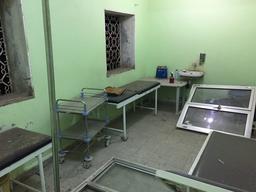 Al Gamhouri hospital in Hajjah city, damaged by airstrike