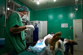 Syria - Aleppo province MSF hospital 