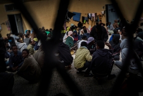 Migrants Detention Centers Libya 2016