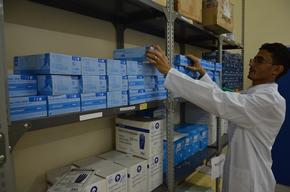 MSF pharmacy, Yemen