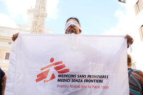 "No more agreements with Libya" demonstration in Rome