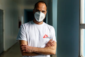 MSF International President, Dr. Christos Christou, in Rondônia, Brazil