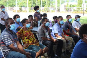 Port Moresby COVID-19 PPE training