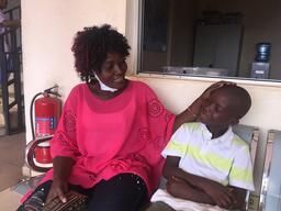Cerebral malaria in Monrovia