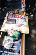 Protesters demonstrate outside Supreme Court in Pretoria, South Africa