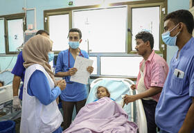 Ad-Dahi rural hospital, north of Hodeida city